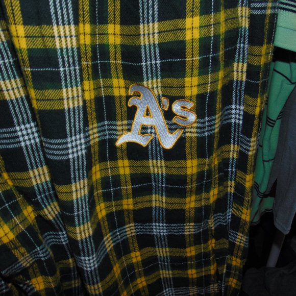 Oaklannd A's Pijama Pants/bottom Size Large  ((B1)) - Picture 3 of 3